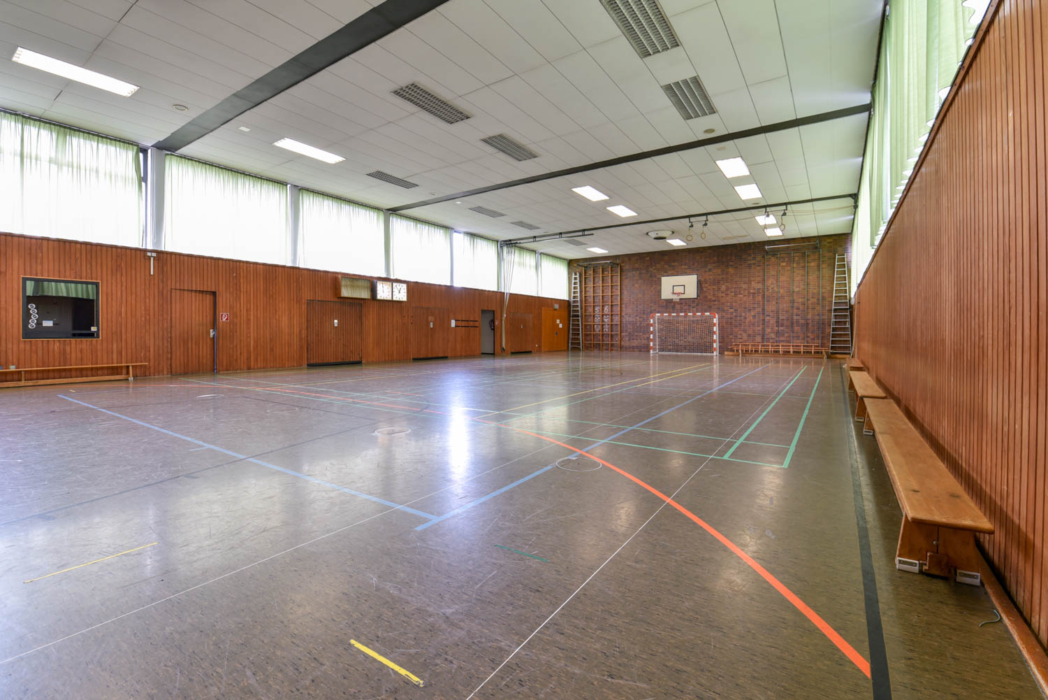 Foto der Sporthalle